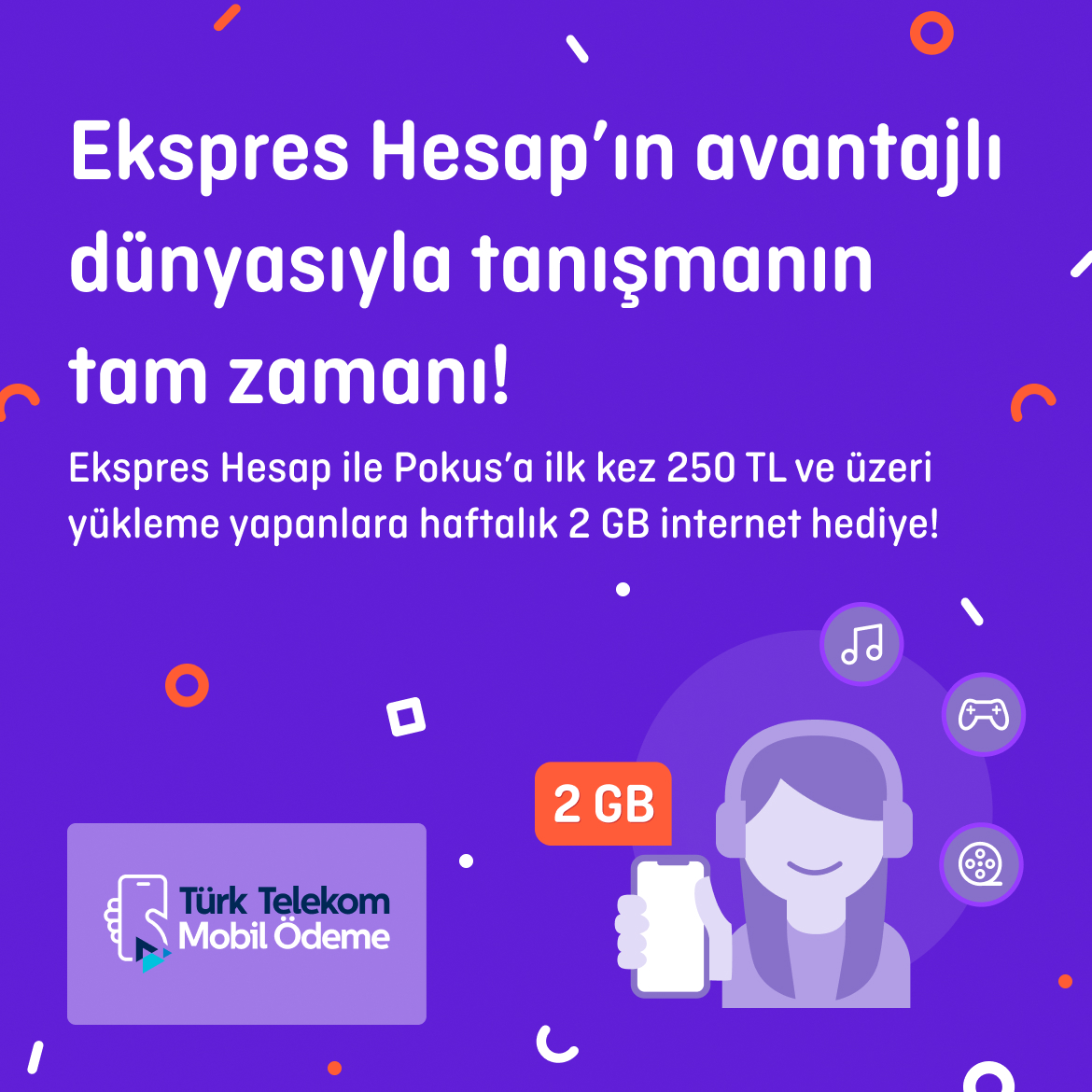 >Ekspres Hesap’ın avantajlı dünyasıyla tanışmanın tam zamanı! 